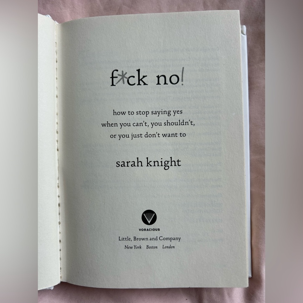 F*ck No! Hardcover Book - Picture 3 of 4